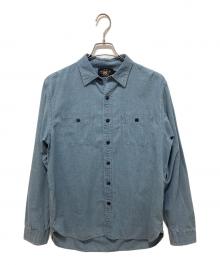 RRL（ダブルアールエル）の古着「デニムシャツ」｜ブルー