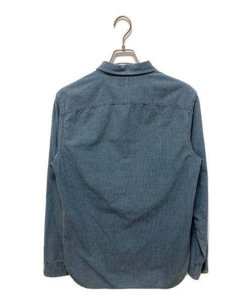 RRL（ダブルアールエル）RRL (ダブルアールエル) デニムシャツ ブルー サイズ:Mの古着・服飾アイテム