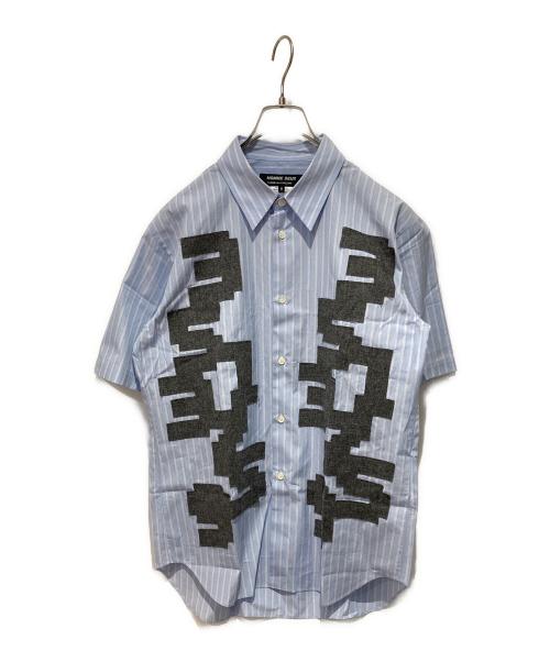 COMME des GARCONS HOMME DEUX（コムデギャルソン オム ドゥ）COMME des GARCONS HOMME DEUX (コムデギャルソン オム ドゥ) 半袖シャツ ブルー サイズ:Mの古着・服飾アイテム