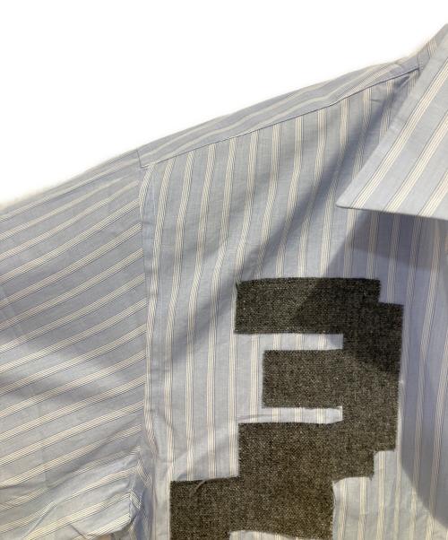 COMME des GARCONS HOMME DEUX（コムデギャルソン オム ドゥ）COMME des GARCONS HOMME DEUX (コムデギャルソン オム ドゥ) 半袖シャツ ブルー サイズ:Mの古着・服飾アイテム