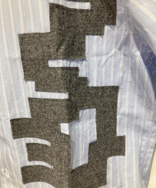 COMME des GARCONS HOMME DEUX（コムデギャルソン オム ドゥ）COMME des GARCONS HOMME DEUX (コムデギャルソン オム ドゥ) 半袖シャツ ブルー サイズ:Mの古着・服飾アイテム