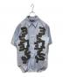 COMME des GARCONS HOMME DEUX（コムデギャルソン オム ドゥ）の古着「半袖シャツ」｜ブルー