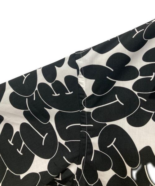 COMME des GARCONS HOMME DEUX（コムデギャルソン オム ドゥ）COMME des GARCONS HOMME DEUX (コムデギャルソン オム ドゥ) 総柄半袖シャツ ブラック サイズ:Mの古着・服飾アイテム