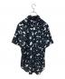 COMME des GARCONS HOMME DEUX (コムデギャルソン オム ドゥ) 総柄半袖シャツ ブラック サイズ:M：16000円