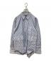 COMME des GARCONS HOMME DEUX（コムデギャルソン オム ドゥ）の古着「ストライプシャツ」｜ブルー