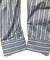 中古・古着 COMME des GARCONS HOMME DEUX (コムデギャルソン オム ドゥ) 綿ブロードストライプブルゾン ブルー サイズ:M：30000円
