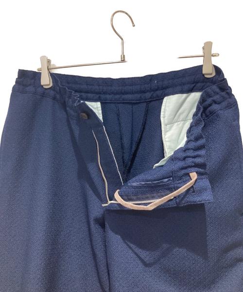 COMME des GARCONS HOMME DEUX（コムデギャルソン オム ドゥ）COMME des GARCONS HOMME DEUX (コムデギャルソン オム ドゥ) ポリ縮絨イージーパンツ ネイビー サイズ:Mの古着・服飾アイテム
