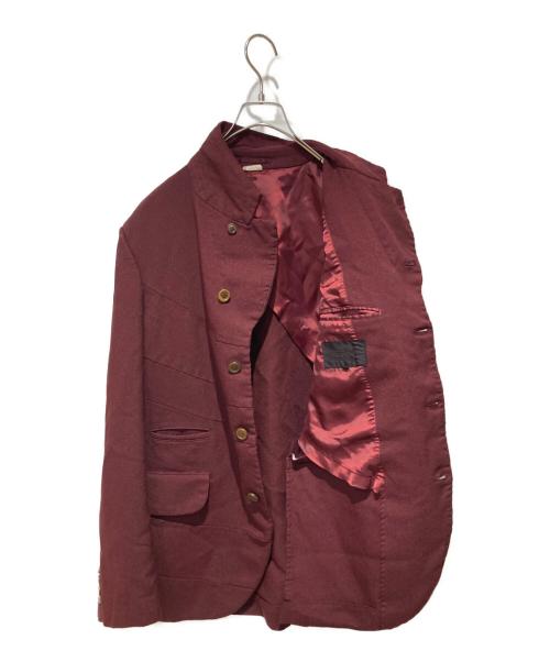 COMME des GARCONS HOMME DEUX（コムデギャルソン オム ドゥ）COMME des GARCONS HOMME DEUX (コムデギャルソン オム ドゥ) 縮絨ポリジャケット レッド サイズ:Mの古着・服飾アイテム