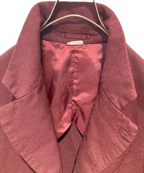 COMME des GARCONS HOMME DEUX（コムデギャルソン オム ドゥ）COMME des GARCONS HOMME DEUX (コムデギャルソン オム ドゥ) 縮絨ポリジャケット レッド サイズ:Mの古着・服飾アイテム