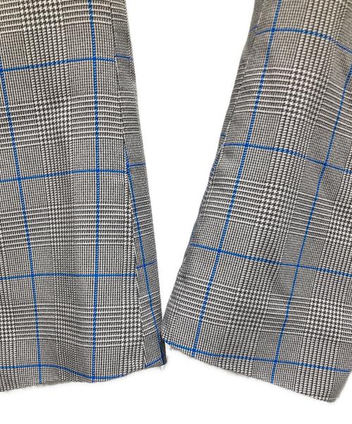 COMME des GARCONS HOMME DEUX（コムデギャルソン オム ドゥ）COMME des GARCONS HOMME DEUX (コムデギャルソン オム ドゥ) T縮絨ポリailored Glen Check Blazer グレー サイズ:Mの古着・服飾アイテム