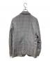 COMME des GARCONS HOMME DEUX (コムデギャルソン オム ドゥ) T縮絨ポリailored Glen Check Blazer グレー サイズ:M：40000円