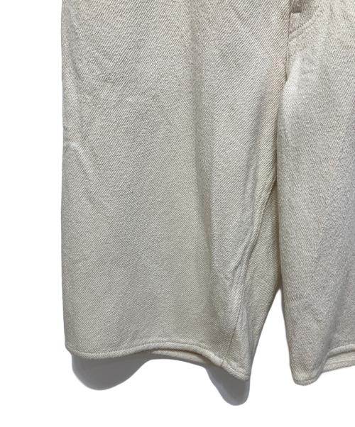 AURALEE（オーラリー）AURALEE (オーラリー) SILK NEP DENIM 5P WIDE SHORTS ベージュ サイズ:5の古着・服飾アイテム