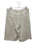 AURALEE (オーラリー) SILK NEP DENIM 5P WIDE SHORTS ベージュ サイズ:5：20000円