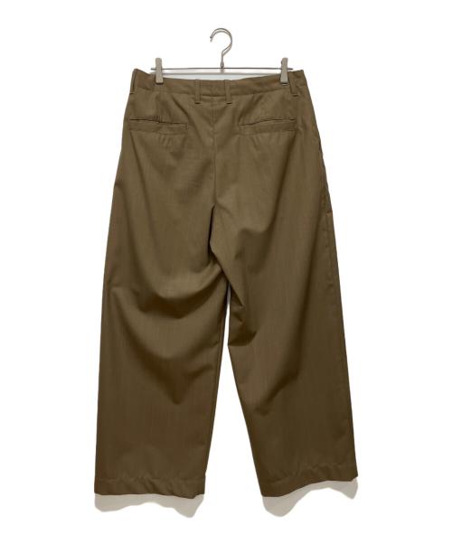 UNIVERSAL PRODUCTS.（ユニバーサルプロダクツ）UNIVERSAL PRODUCTS. (ユニバーサルプロダクツ) ストライプパンツ ブラウン サイズ:3の古着・服飾アイテム
