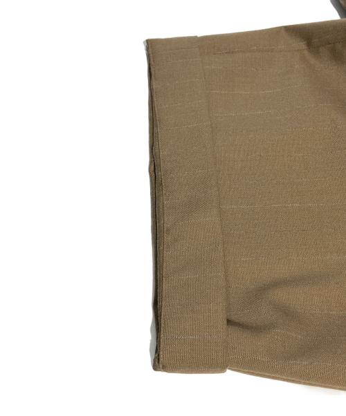 UNIVERSAL PRODUCTS.（ユニバーサルプロダクツ）UNIVERSAL PRODUCTS. (ユニバーサルプロダクツ) ストライプパンツ ブラウン サイズ:3の古着・服飾アイテム