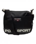 POLO SPORTポロスポーツ）の古着「ショルダーバッグ」｜ブラック
