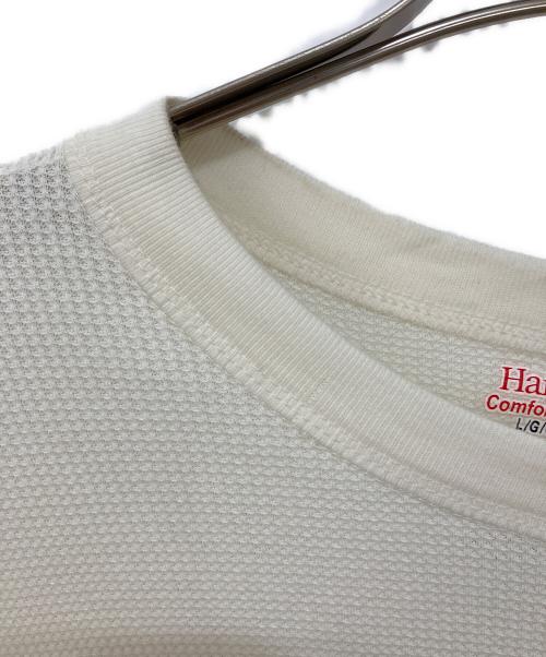SUPREME（シュプリーム）SUPREME (シュプリーム) Hanes (ヘインズ) Bones Thermal Crew ベージュ サイズ:Lの古着・服飾アイテム