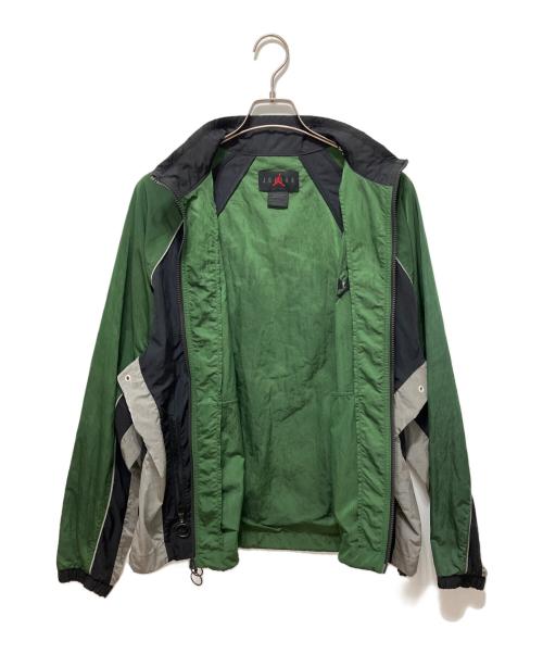 JORDAN（ジョーダン）JORDAN (ジョーダン) OFFWHITE (オフホワイト) Track Jacket グリーン サイズ:Lの古着・服飾アイテム