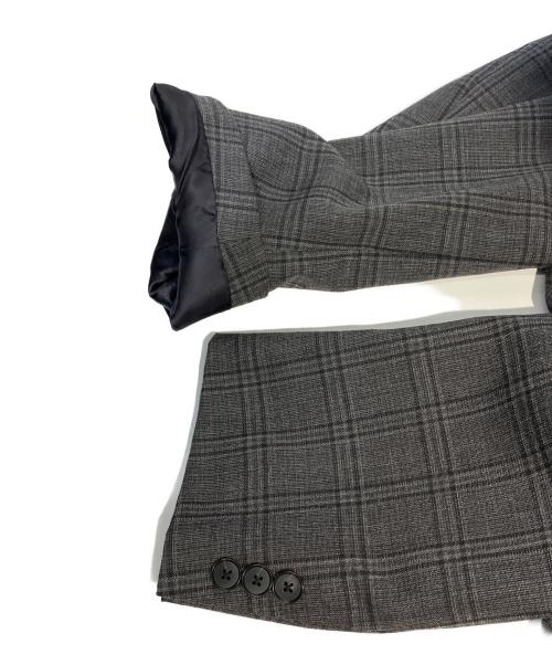 AURALEE（オーラリー）AURALEE (オーラリー) BLUEFACED WOOL CHECK JACKET #CHARCOAL CHECK グレー サイズ:5の古着・服飾アイテム