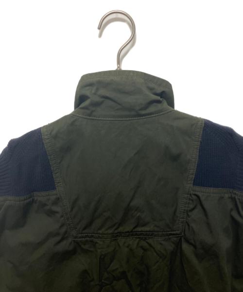 sacai（サカイ）sacai (サカイ) ドッキングワンピース グリーン サイズ:41の古着・服飾アイテム