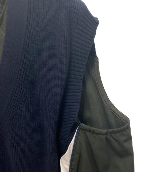 sacai（サカイ）sacai (サカイ) ドッキングワンピース グリーン サイズ:41の古着・服飾アイテム