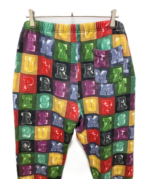 SUPREME（シュプリーム）Supreme (シュプリーム) Blocks Sweatpants マルチカラー サイズ:XLの古着・服飾アイテム