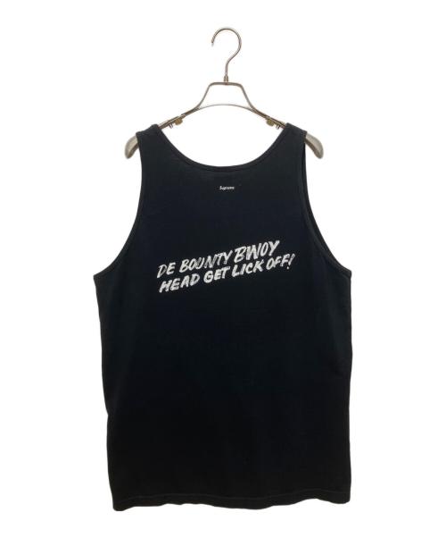 SUPREME（シュプリーム）Supreme (シュプリーム) Barrington Levy (バーリントン・リーヴィ) タンクトップ ブラック サイズ:XLの古着・服飾アイテム