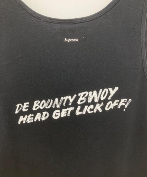 SUPREME（シュプリーム）Supreme (シュプリーム) Barrington Levy (バーリントン・リーヴィ) タンクトップ ブラック サイズ:XLの古着・服飾アイテム