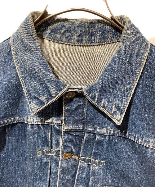 LEVI'S（リーバイス）LEVI'S (リーバイス) 506XX 1st デニムジャケット/BIGE/片耳タブ/シンチバッグ針なし インディゴ サイズ:不明の古着・服飾アイテム