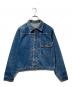 LEVI'S（リーバイス）の古着「506XX 1st デニムジャケット/BIGE/片耳タブ/シンチバッグ針なし」｜インディゴ