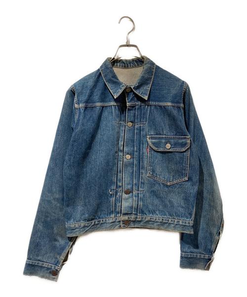 LEVI'S（リーバイス）LEVI'S (リーバイス) 506XX 1st デニムジャケット/BIGE/ 1枚袖 /片面タブ インディゴ サイズ:不明の古着・服飾アイテム