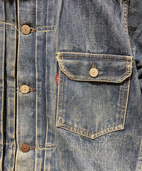 LEVI'S（リーバイス）LEVI'S (リーバイス) 506XX 1st デニムジャケット/BIGE/ 1枚袖 /片面タブ インディゴ サイズ:不明の古着・服飾アイテム