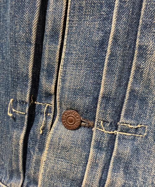 LEVI'S（リーバイス）LEVI'S (リーバイス) 506XX 1st デニムジャケット/BIGE/ 1枚袖 /片面タブ インディゴ サイズ:不明の古着・服飾アイテム