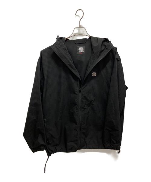 THE BLACK EYE PATCH（ブラックアイパッチ）THE BLACK EYE PATCH (ブラックアイパッチ) ジップアップジャケット ブラック サイズ:Lの古着・服飾アイテム