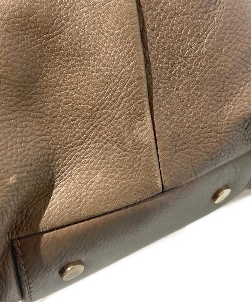 Vivienne Westwood（ヴィヴィアンウエストウッド）Vivienne Westwood (ヴィヴィアンウエストウッド) レザートートバッグ ブラウンの古着・服飾アイテム