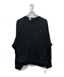 N.HOOLYWOOD×Champion REVERSE WEAVE（エヌ ハリウッド×チャンピオン リバース ウィーブ）の古着「CREWNECK SWEATSHIRT」｜ブラック
