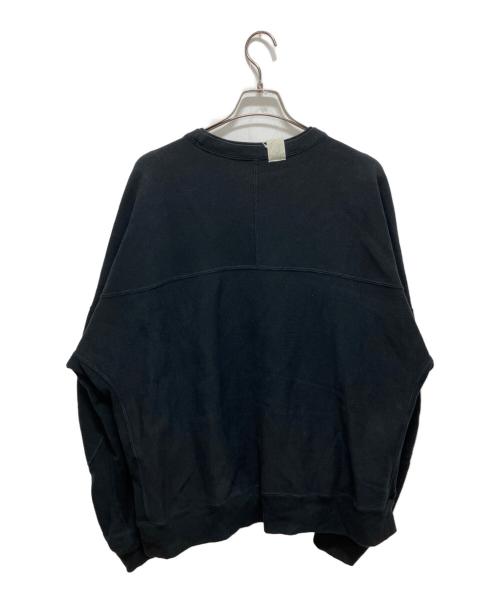 N.HOOLYWOOD（エヌ ハリウッド）N.HOOLYWOOD (エヌ ハリウッド) Champion REVERSE WEAVE (チャンピオン リバース ウィーブ) CREWNECK SWEATSHIRT ブラック サイズ:Lの古着・服飾アイテム