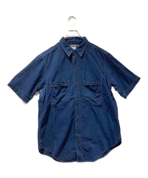 freewheelers（フリーホイーラーズ）freewheelers (フリーホイーラーズ) 半袖シャツ ネイビー サイズ:16の古着・服飾アイテム