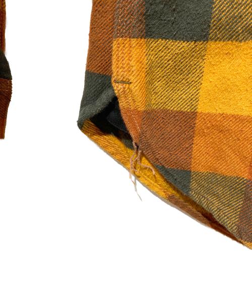 freewheelers（フリーホイーラーズ）freewheelers (フリーホイーラーズ) チェックシャツ イエロー サイズ:16の古着・服飾アイテム