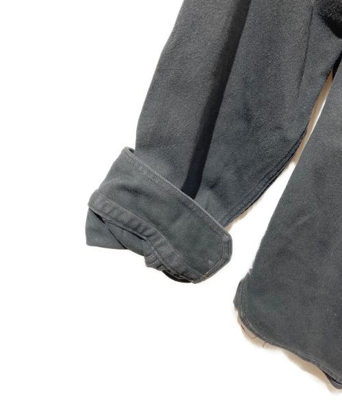 freewheelers（フリーホイーラーズ）freewheelers (フリーホイーラーズ) 1930s STYLE WORK SHIRT “ROGER 8” Gemsa ブラック サイズ:16の古着・服飾アイテム