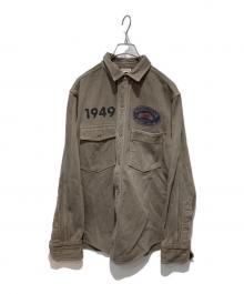 freewheelers（フリーホイーラーズ）の古着「Work shirts gemsa bonneville」｜グレー