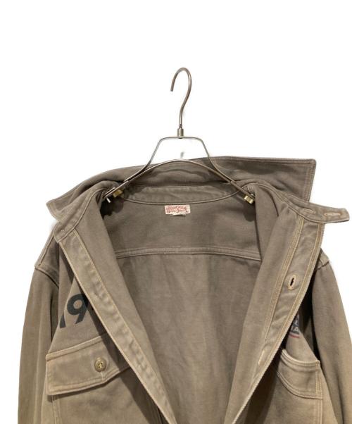freewheelers（フリーホイーラーズ）FREEWHEELERS (フリーホイーラーズ) Work shirts gemsa bonneville グレー サイズ:16の古着・服飾アイテム