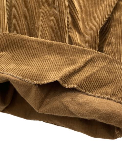 STUDIO NICHOLSON（スタジオ ニコルソン）STUDIO NICHOLSON (スタジオ ニコルソン) BEAMS PLUS (ビームスプラス) ALVY DOUBLE PLEAT PANT ブラウン サイズ:Lの古着・服飾アイテム