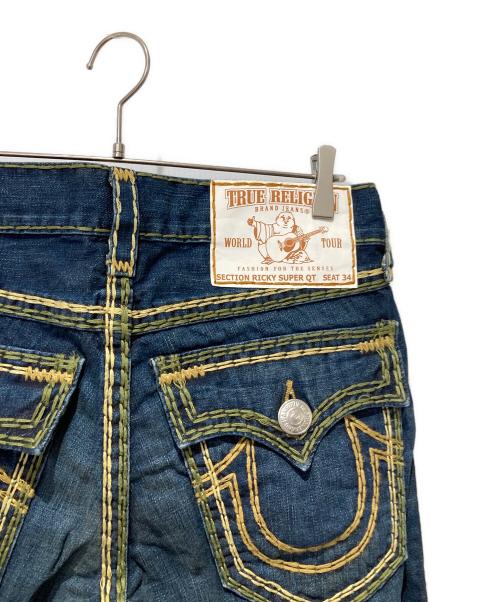TRUE RELIGION（トゥルー レリジョン）TRUE RELIGION (トゥルー レリジョン) デニムパンツ インディゴ サイズ:W30の古着・服飾アイテム