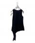 VIVIENNE TAM (ヴィヴィアンタム) ノースリーブカットソー ブラック サイズ:1：8000円