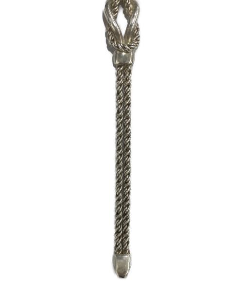 TIFFANY & Co.（ティファニー）Tiffany & Co. (ティファニー) センターノット ダブルロープチェーンブレスレット シルバーの古着・服飾アイテム