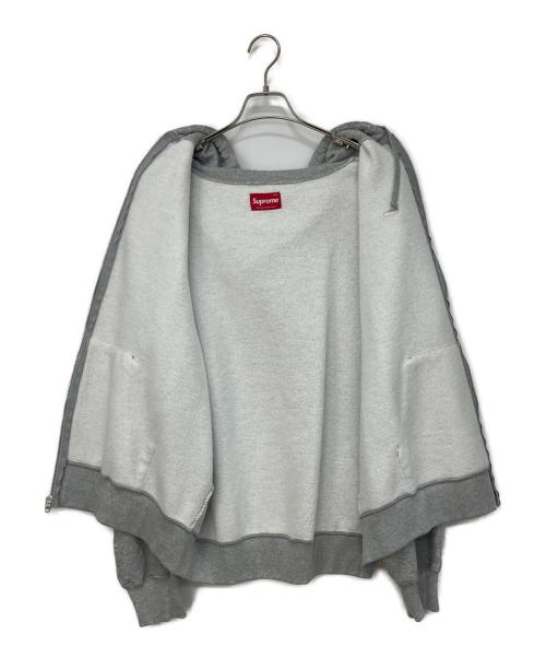SUPREME（シュプリーム）Supreme (シュプリーム) Small Box Zip Up Hooded Sweatshirt グレー サイズ:Lの古着・服飾アイテム