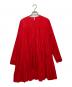 Merlette (マーレット) ティアード ボリューム ドレス ワンピース レッド サイズ:XS：15000円