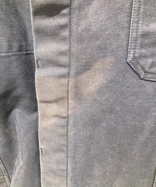 HJELLEGJERDE（イエリアーダ）HJELLEGJERDE (イエリアーダ) モールスキン ユーロワークジャケット ネイビー サイズ:不明の古着・服飾アイテム