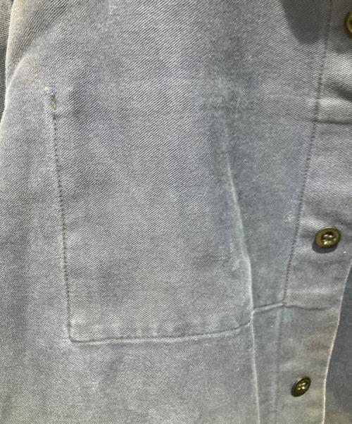 HJELLEGJERDE（イエリアーダ）HJELLEGJERDE (イエリアーダ) モールスキン ユーロワークジャケット ネイビー サイズ:不明の古着・服飾アイテム